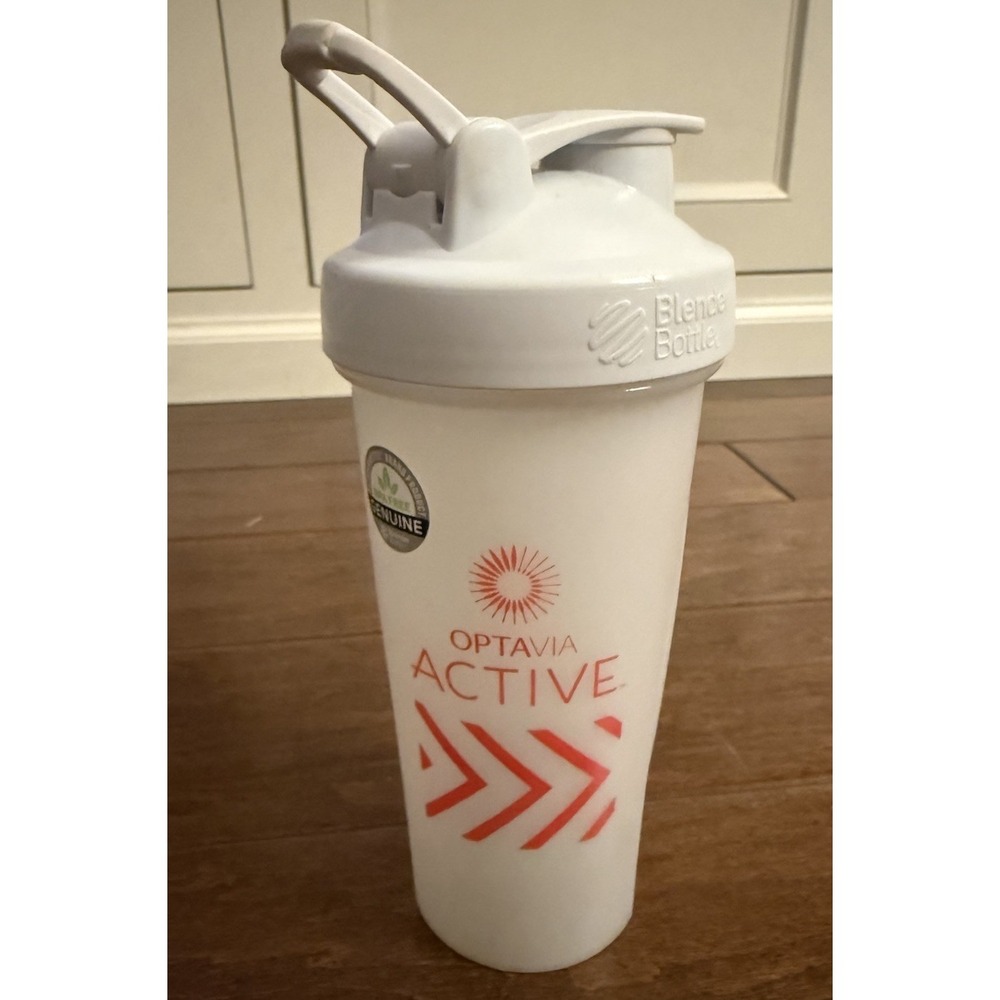 Optavia ACTIVE 28 Oz Blender Bottle Flip Lock w/ mixer ball - NEW - BPA free
